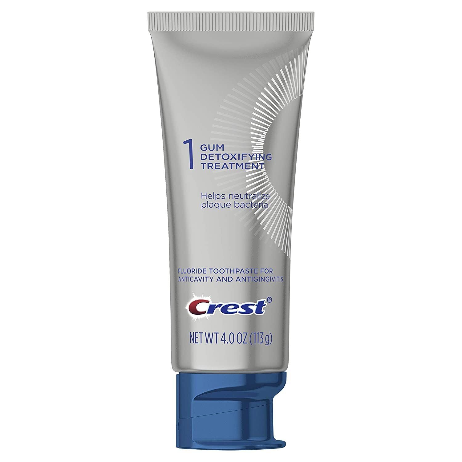 Crest Pro-Health Gum Detoxify Fluoride Toothpaste Whitening Gel 4.0 and 2.3 Oz